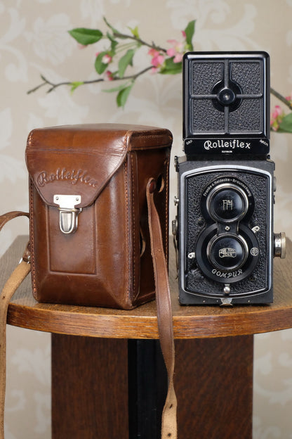 Superb! 1937 Old Standard Rolleiflex, Freshly Serviced, CLA’d - Frank & Heidecke- Petrakla Classic Cameras