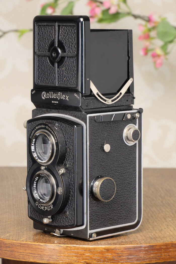 Superb! 1937 Old Standard Rolleiflex, Freshly Serviced, CLA’d - Frank & Heidecke- Petrakla Classic Cameras