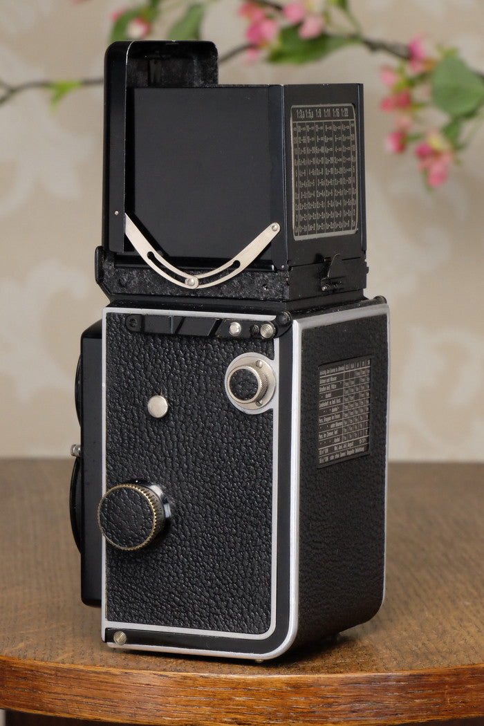 Superb! 1937 Old Standard Rolleiflex, Freshly Serviced, CLA’d - Frank & Heidecke- Petrakla Classic Cameras