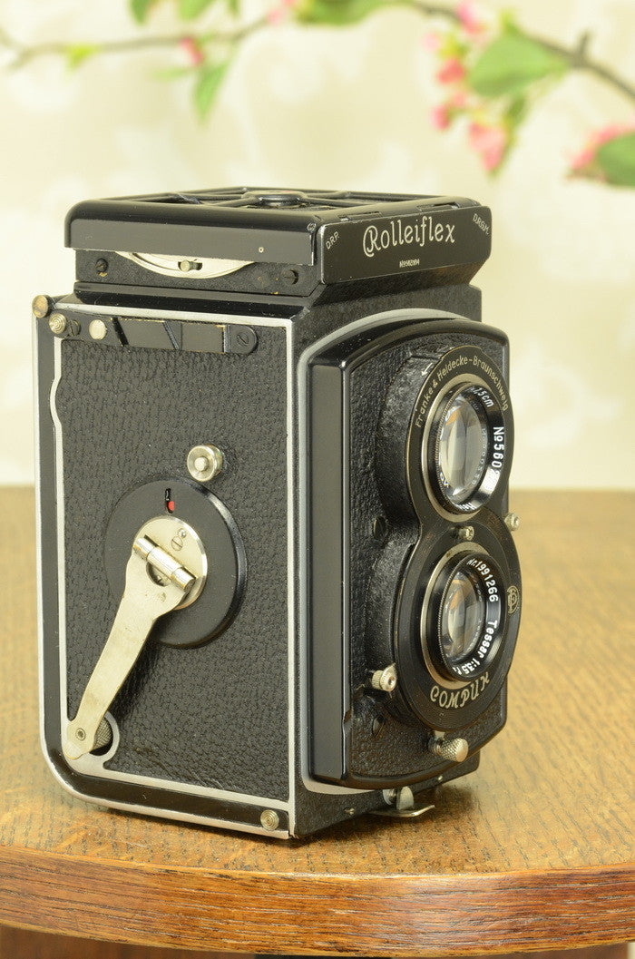 Superb! 1938 Old Standard Rolleiflex, Freshly Serviced, CLA’d - Frank & Heidecke- Petrakla Classic Cameras