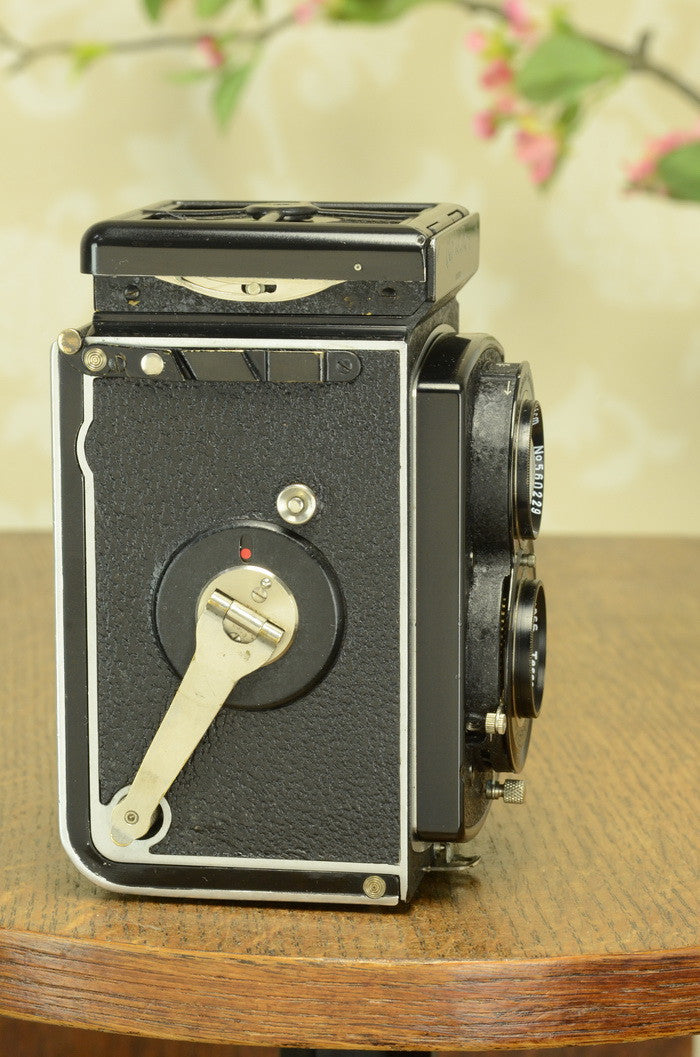 Superb! 1938 Old Standard Rolleiflex, Freshly Serviced, CLA’d - Frank & Heidecke- Petrakla Classic Cameras