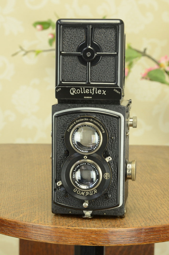 Superb! 1938 Old Standard Rolleiflex, Freshly Serviced, CLA’d - Frank & Heidecke- Petrakla Classic Cameras