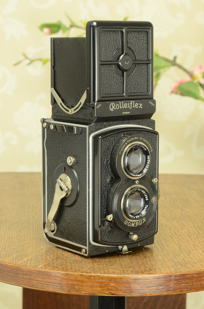 Superb! 1938 Old Standard Rolleiflex, Freshly Serviced, CLA’d - Frank & Heidecke- Petrakla Classic Cameras