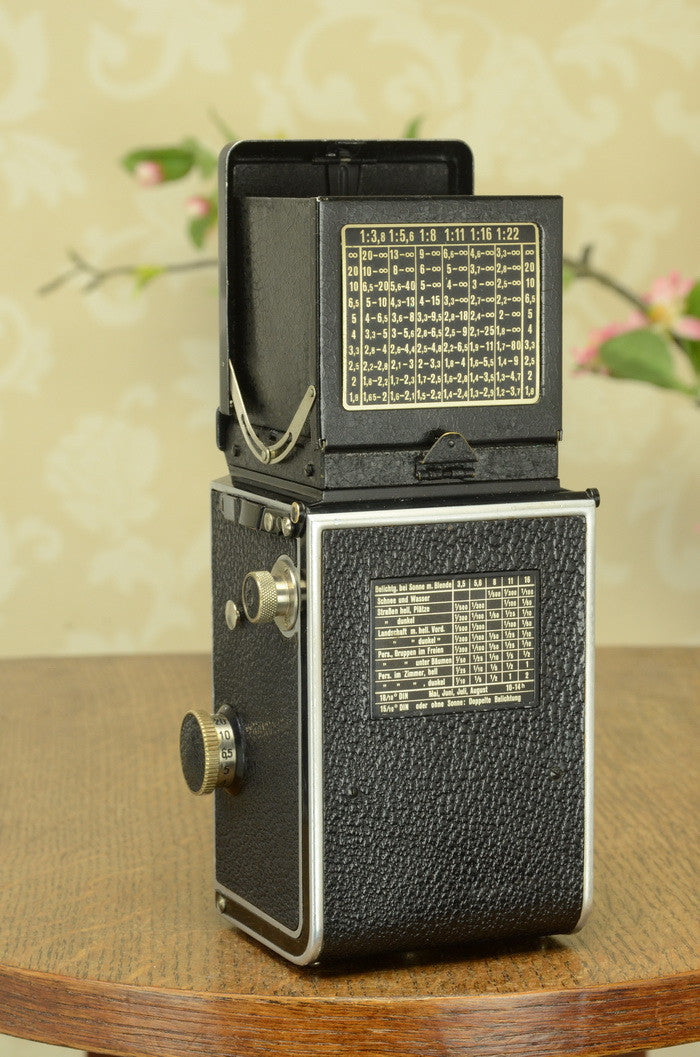 Superb! 1938 Old Standard Rolleiflex, Freshly Serviced, CLA’d - Frank & Heidecke- Petrakla Classic Cameras