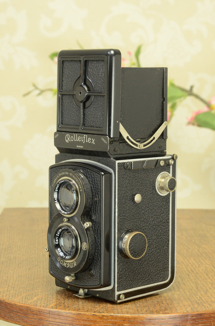 Superb! 1938 Old Standard Rolleiflex, Freshly Serviced, CLA’d - Frank & Heidecke- Petrakla Classic Cameras