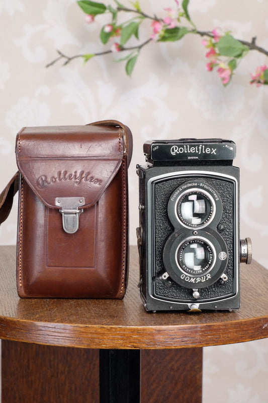 Superb! 1935 Old Standard Rolleiflex, Freshly Serviced, CLA’d - Frank & Heidecke- Petrakla Classic Cameras