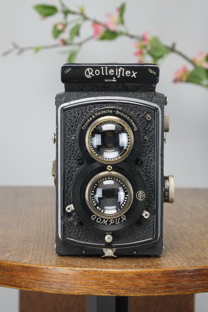 Superb! 1934 Old Standard Rolleiflex, Freshly Serviced, CLA’d - Frank & Heidecke- Petrakla Classic Cameras