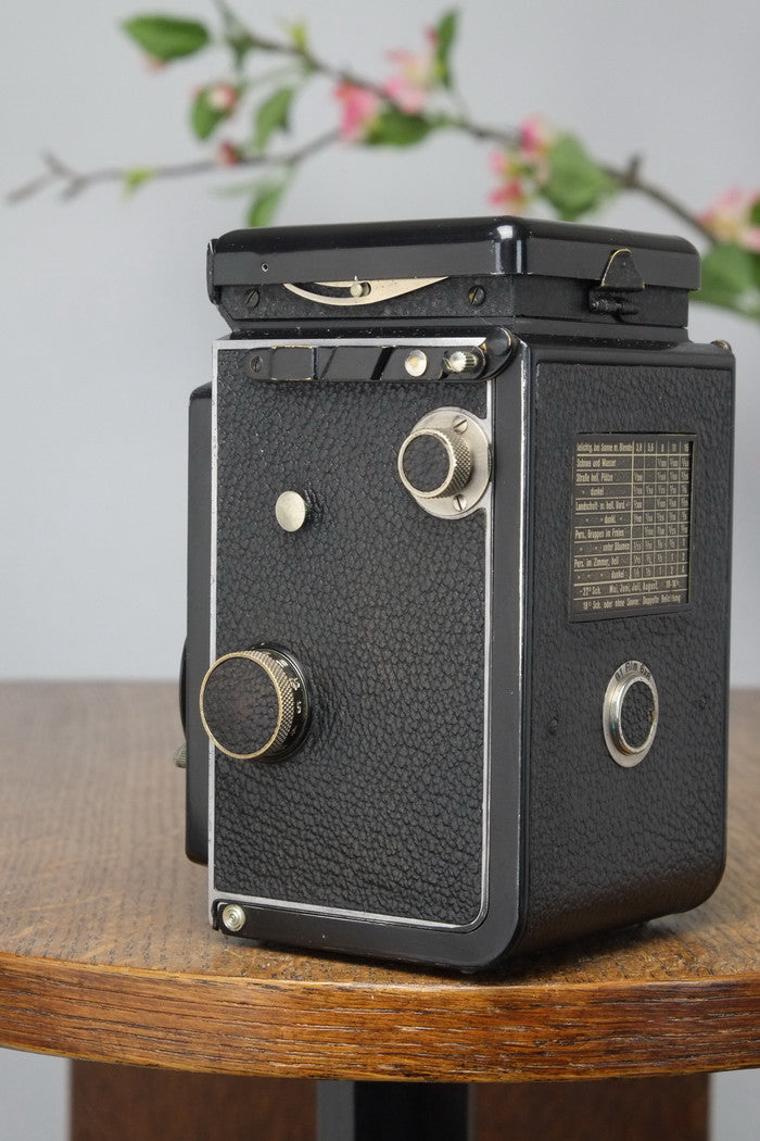 Superb! 1934 Old Standard Rolleiflex, Freshly Serviced, CLA’d - Frank & Heidecke- Petrakla Classic Cameras