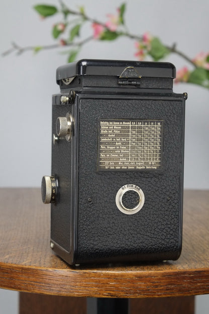 Superb! 1934 Old Standard Rolleiflex, Freshly Serviced, CLA’d - Frank & Heidecke- Petrakla Classic Cameras