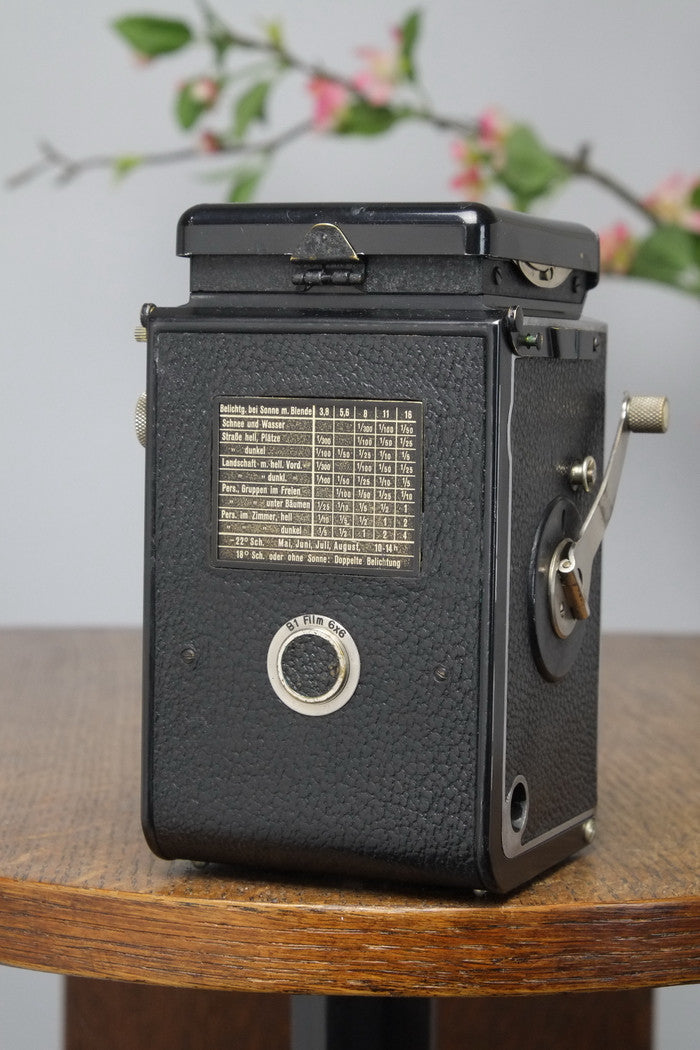 Superb! 1934 Old Standard Rolleiflex, Freshly Serviced, CLA’d - Frank & Heidecke- Petrakla Classic Cameras