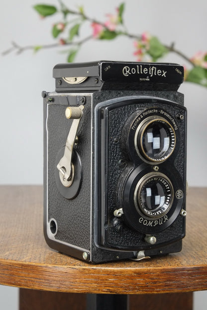 Superb! 1934 Old Standard Rolleiflex, Freshly Serviced, CLA’d - Frank & Heidecke- Petrakla Classic Cameras