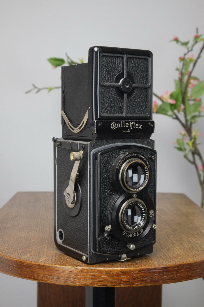 Superb! 1934 Old Standard Rolleiflex, Freshly Serviced, CLA’d - Frank & Heidecke- Petrakla Classic Cameras