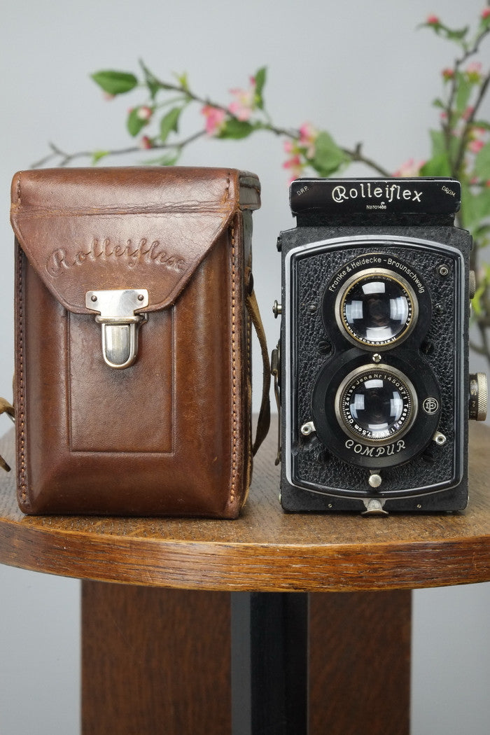 Superb! 1934 Old Standard Rolleiflex, Freshly Serviced, CLA’d - Frank & Heidecke- Petrakla Classic Cameras