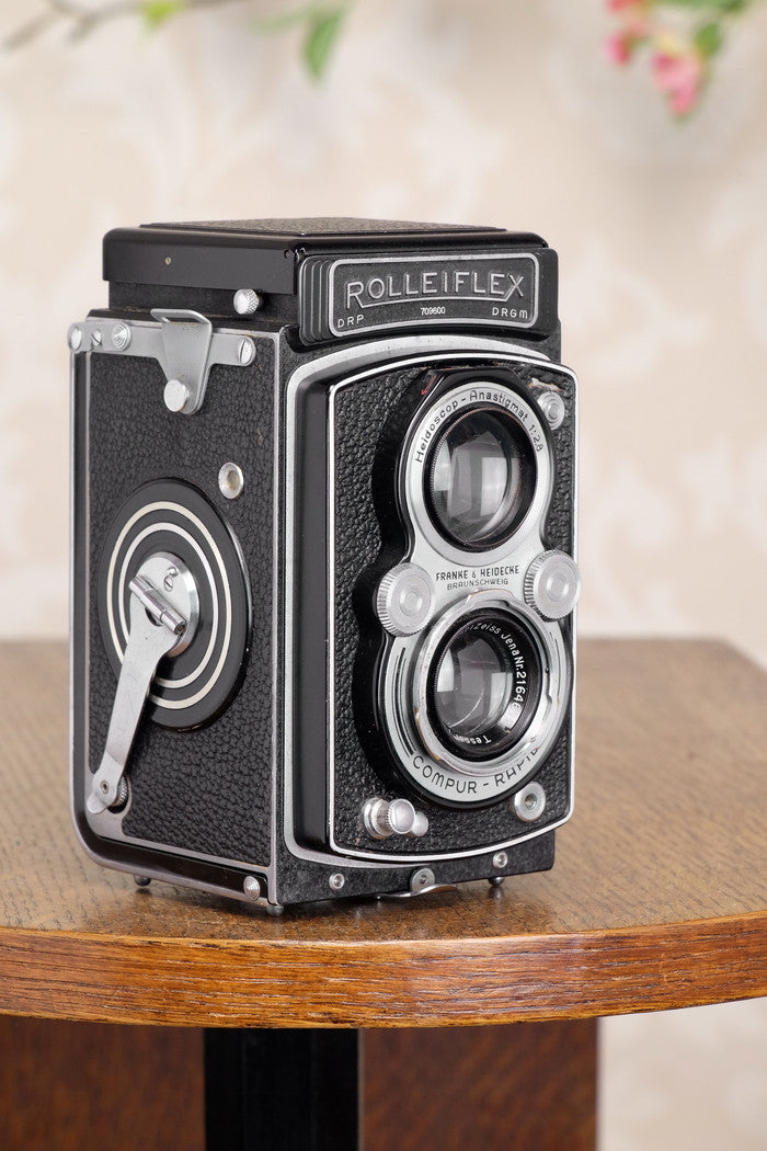 Superb! 1938 Rolleiflex Automat, Freshly Serviced, CLA’d - Frank & Heidecke- Petrakla Classic Cameras