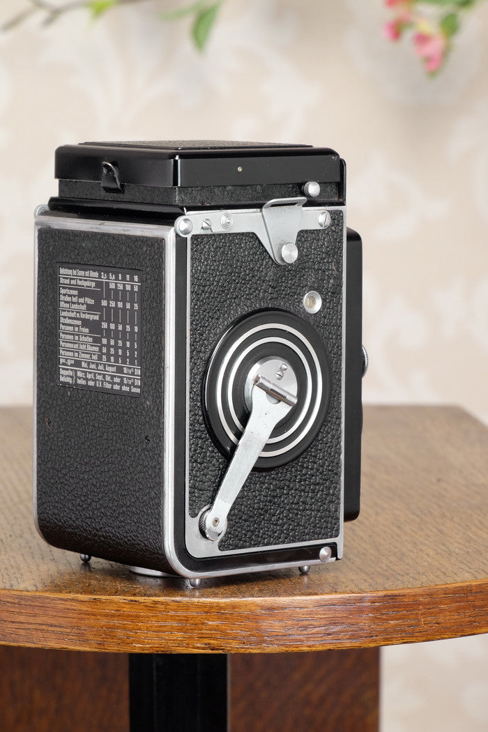 Superb! 1938 Rolleiflex Automat, Freshly Serviced, CLA’d - Frank & Heidecke- Petrakla Classic Cameras