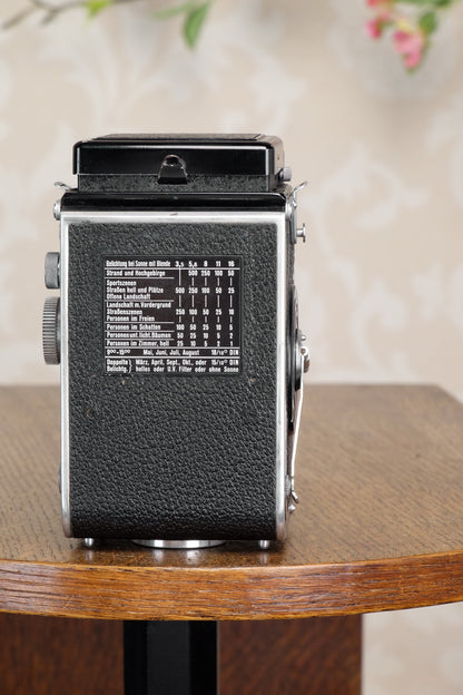 Superb! 1938 Rolleiflex Automat, Freshly Serviced, CLA’d - Frank & Heidecke- Petrakla Classic Cameras