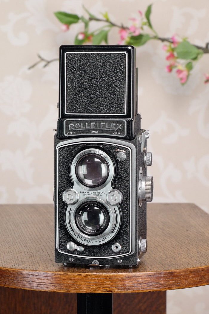 Superb! 1938 Rolleiflex Automat, Freshly Serviced, CLA’d - Frank & Heidecke- Petrakla Classic Cameras