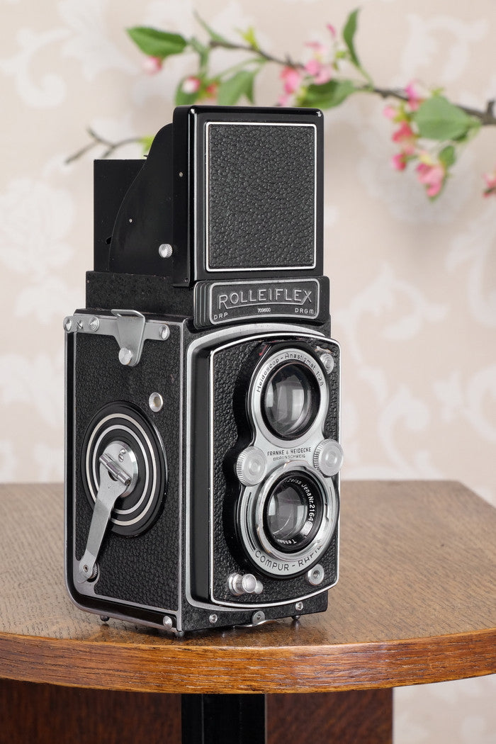 Superb! 1938 Rolleiflex Automat, Freshly Serviced, CLA’d - Frank & Heidecke- Petrakla Classic Cameras