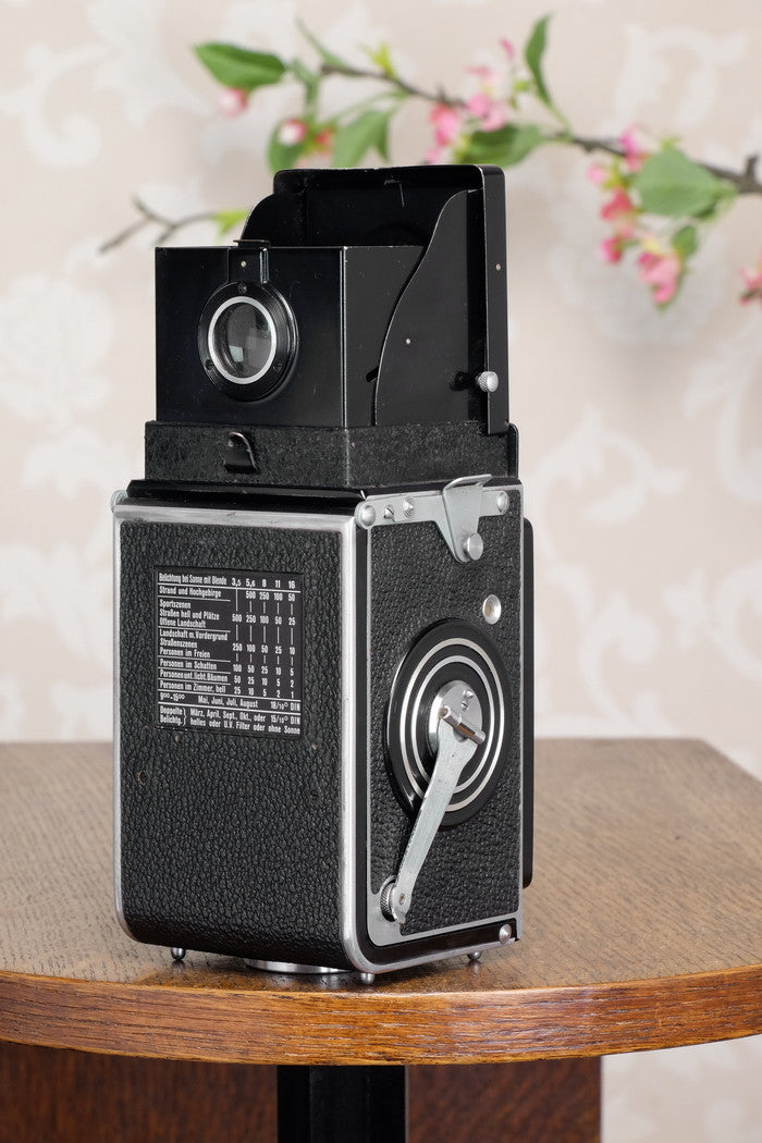 Superb! 1938 Rolleiflex Automat, Freshly Serviced, CLA’d - Frank & Heidecke- Petrakla Classic Cameras