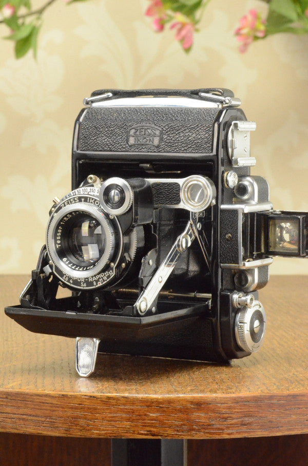 Superb 1936 Zeiss-Ikon Super Ikonta, Freshly serviced! Tessar lens, Compur Rapid - Zeiss-Ikon- Petrakla Classic Cameras