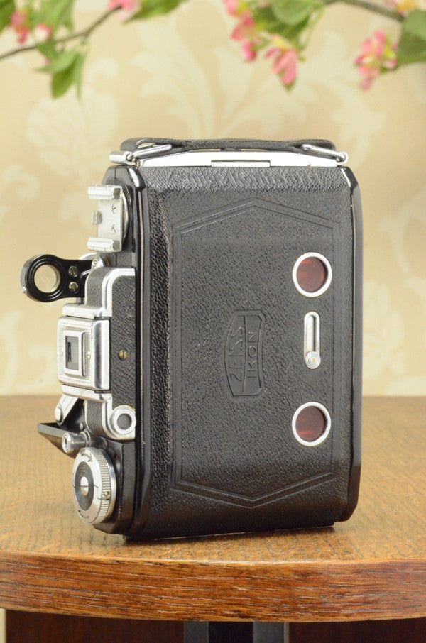 Superb 1936 Zeiss-Ikon Super Ikonta, Freshly serviced! Tessar lens, Compur Rapid - Zeiss-Ikon- Petrakla Classic Cameras