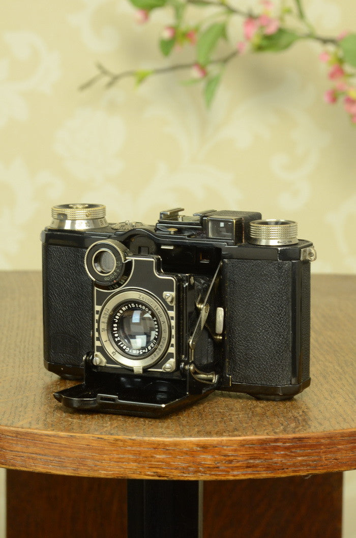 Superb! 1934 Zeiss-Ikon Super Nettel (236/24) Freshly serviced! - Zeiss-Ikon- Petrakla Classic Cameras