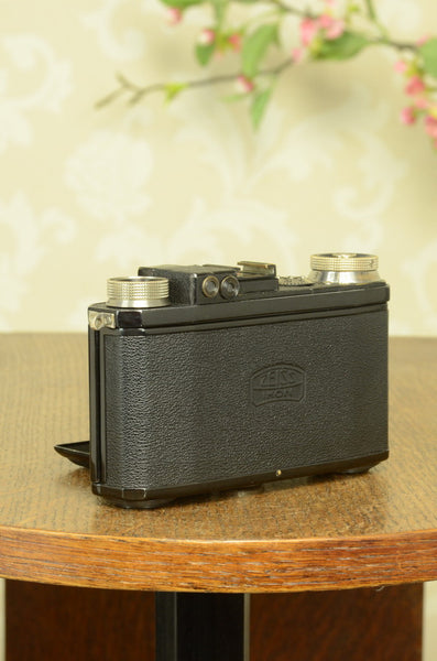 Superb! 1934 Zeiss-Ikon Super Nettel (236/24) Freshly serviced! - Zeiss-Ikon- Petrakla Classic Cameras