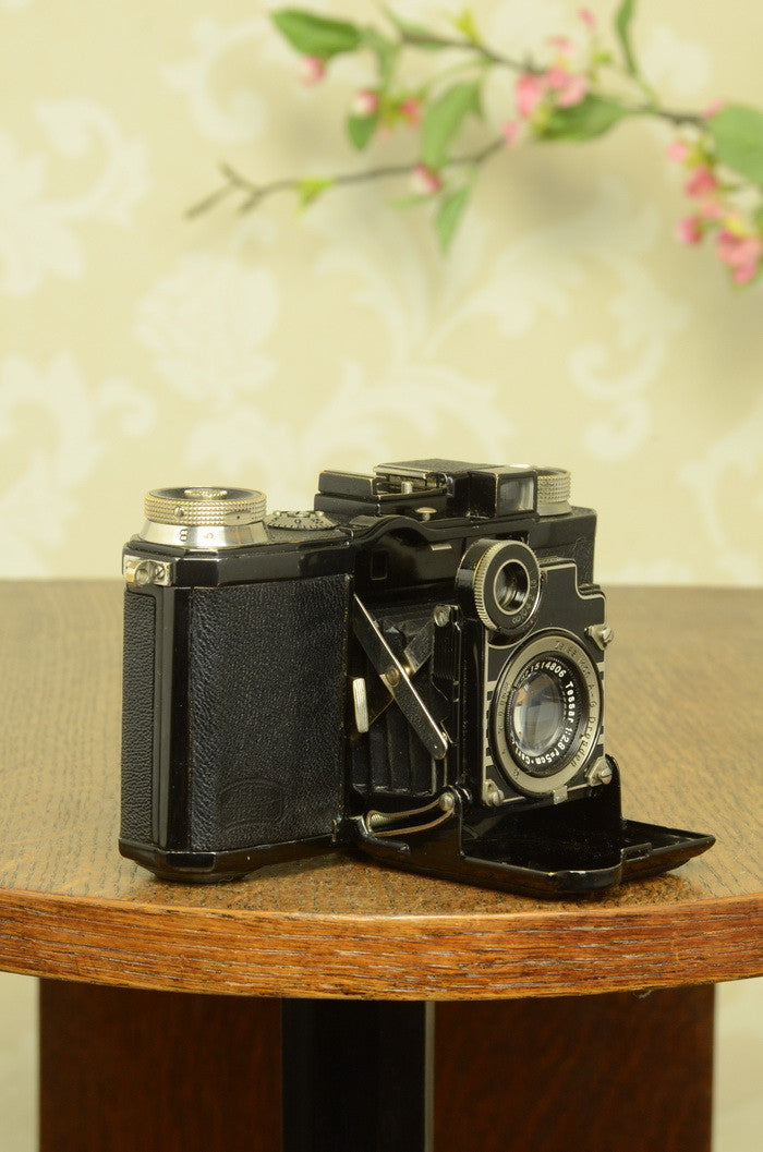 Superb! 1934 Zeiss-Ikon Super Nettel (236/24) Freshly serviced! - Zeiss-Ikon- Petrakla Classic Cameras