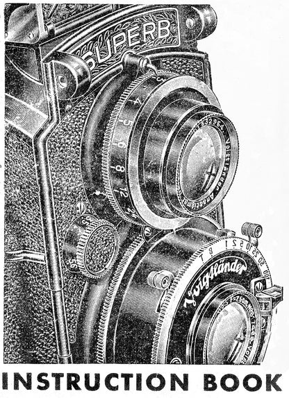 Voigtlander Superb Instruction book, PDF DOWNLOAD! - Voigtlander- Petrakla Classic Cameras