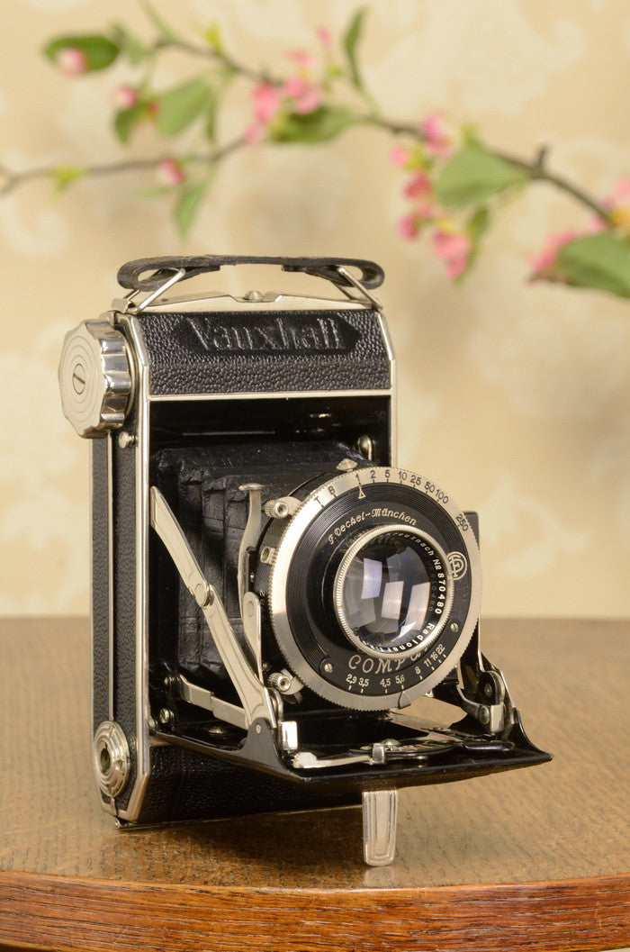 NEAR MINT! 1936 BEIER – VAUXHALL 6x6 medium format camera, FRESHLY SERVICED! - Beier- Petrakla Classic Cameras