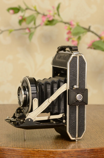 NEAR MINT! 1936 BEIER – VAUXHALL 6x6 medium format camera, FRESHLY SERVICED! - Beier- Petrakla Classic Cameras