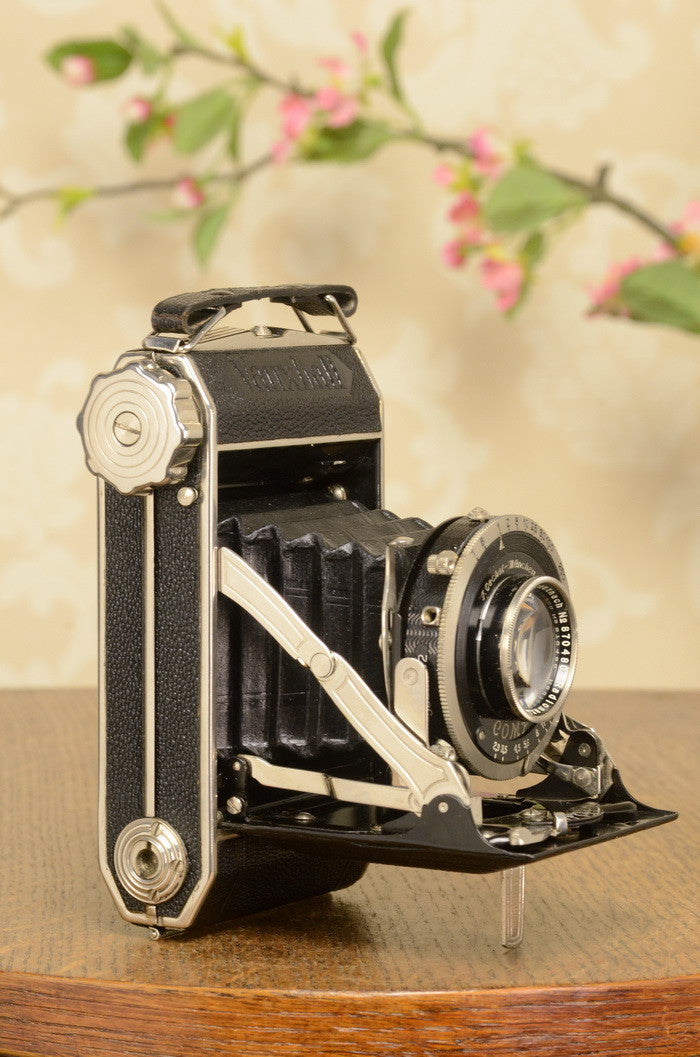 NEAR MINT! 1936 BEIER – VAUXHALL 6x6 medium format camera, FRESHLY SERVICED! - Beier- Petrakla Classic Cameras