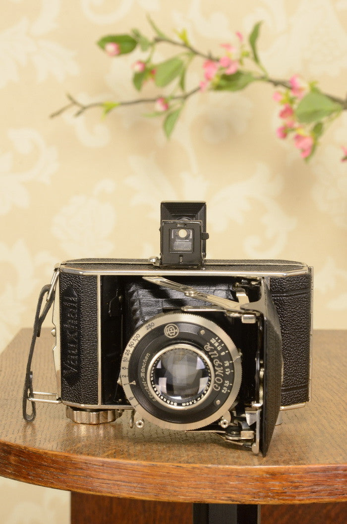 NEAR MINT! 1936 BEIER – VAUXHALL 6x6 medium format camera, FRESHLY SERVICED! - Beier- Petrakla Classic Cameras