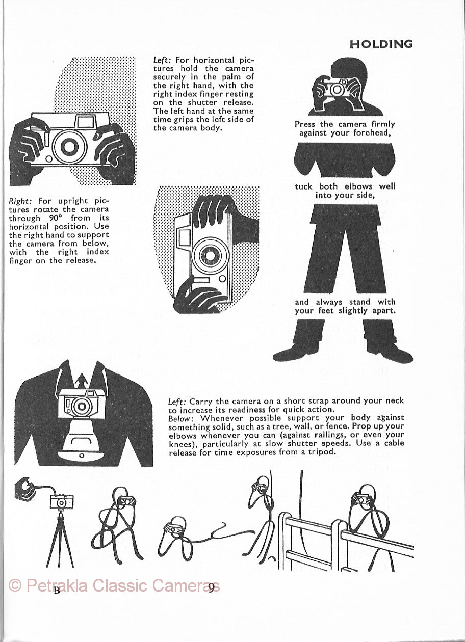 Voigtlander Vito Guide, 90 pages. (Automatic, B, BL, BR, C, CD, CL, CLR, I, II, IIa, III). PDF DOWNLOAD! - Voigtlander- Petrakla Classic Cameras