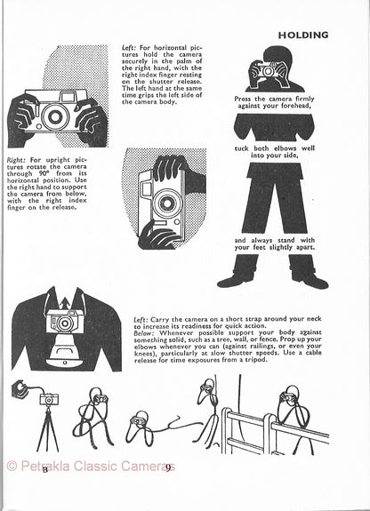 Voigtlander Vito Guide, 90 pages. (Automatic, B, BL, BR, C, CD, CL, CLR, I, II, IIa, III). PDF DOWNLOAD! - Voigtlander- Petrakla Classic Cameras