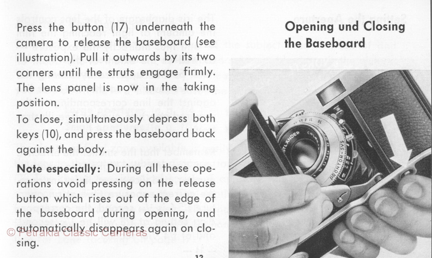 Voigtlander Vito IIa, instructions for use. PDF DOWNLOAD! - Voigtlander- Petrakla Classic Cameras