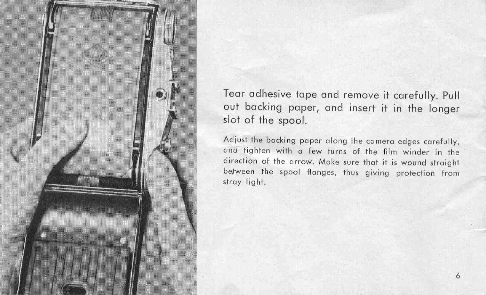 Agfa Isolette II, Directions for use. - Agfa- Petrakla Classic Cameras