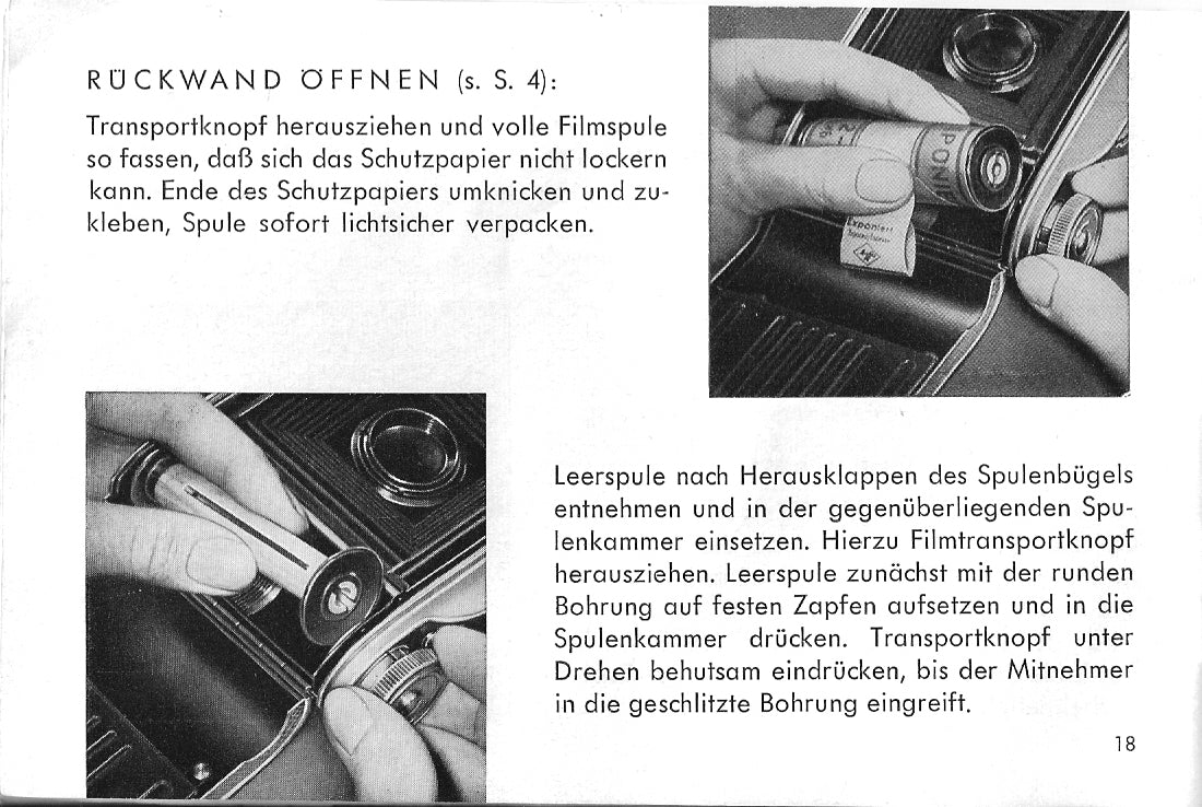 Agfa Isolette III, Gebrauchsanleitung. PDF Download! - Agfa- Petrakla Classic Cameras