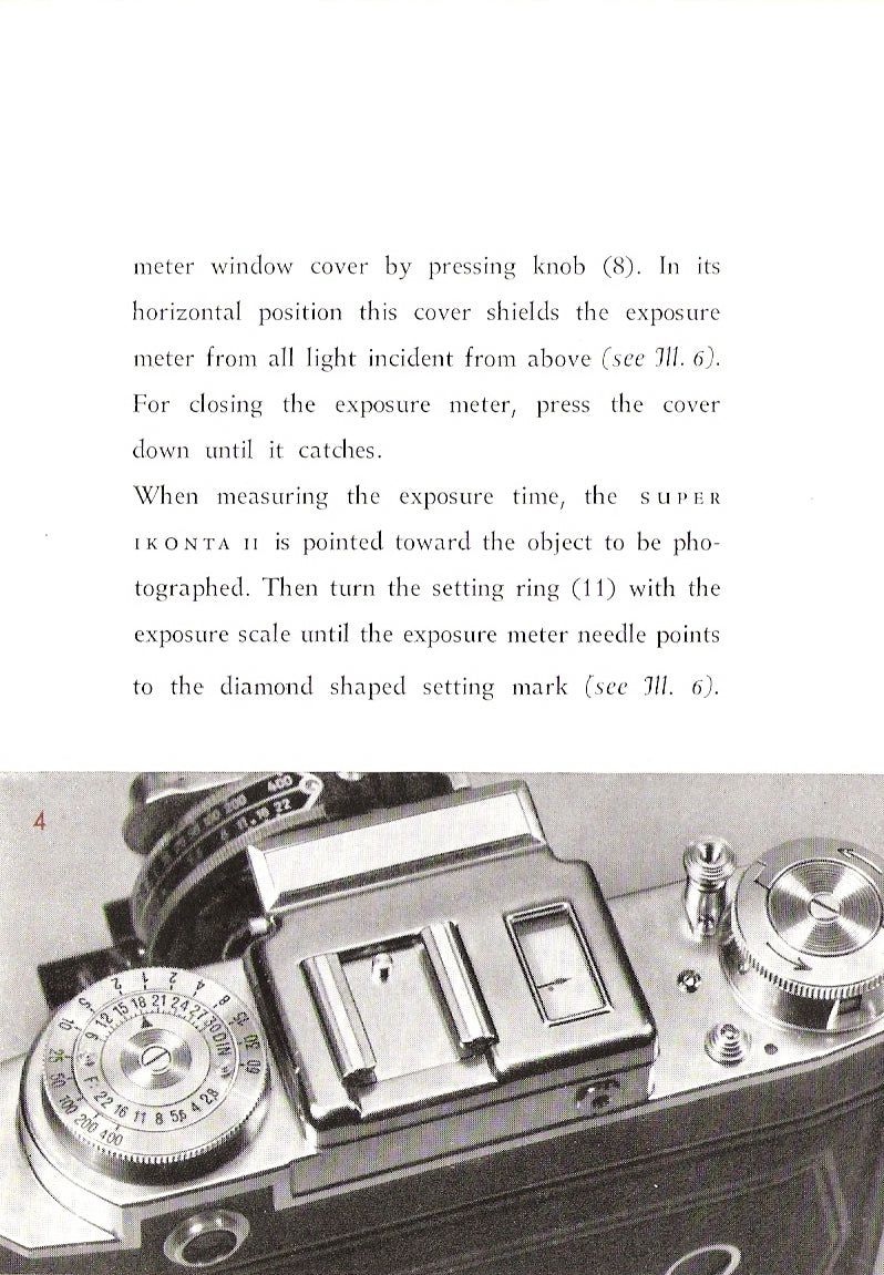 Super Ikonta II Instruction book (Stuttgart). PDF DOWNLOAD! - Zeiss-Ikon- Petrakla Classic Cameras