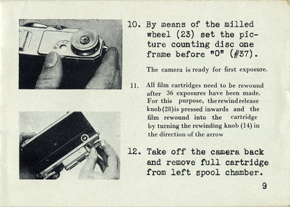 Instructions for Contax II and III English 1948, PDF DOWNLOAD! - Zeiss-Ikon- Petrakla Classic Cameras