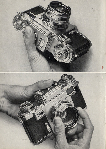 Instruction book Contax IIIa (English) PDF DOWNLOAD! - Zeiss-Ikon- Petrakla Classic Cameras